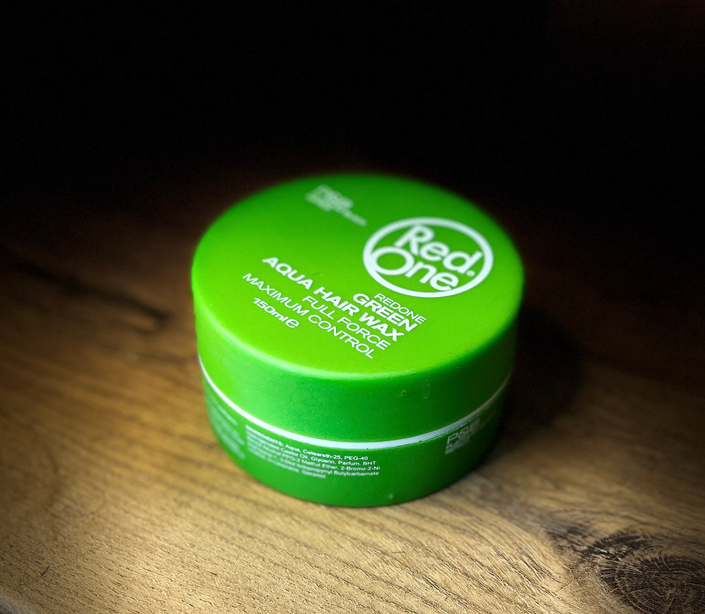 Red One Aqua Hair Wax Green
