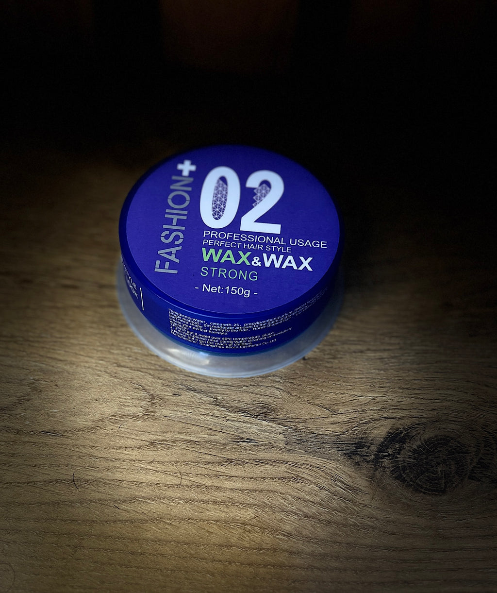 Fashion+ No. 02 Strong Control Hair Wax