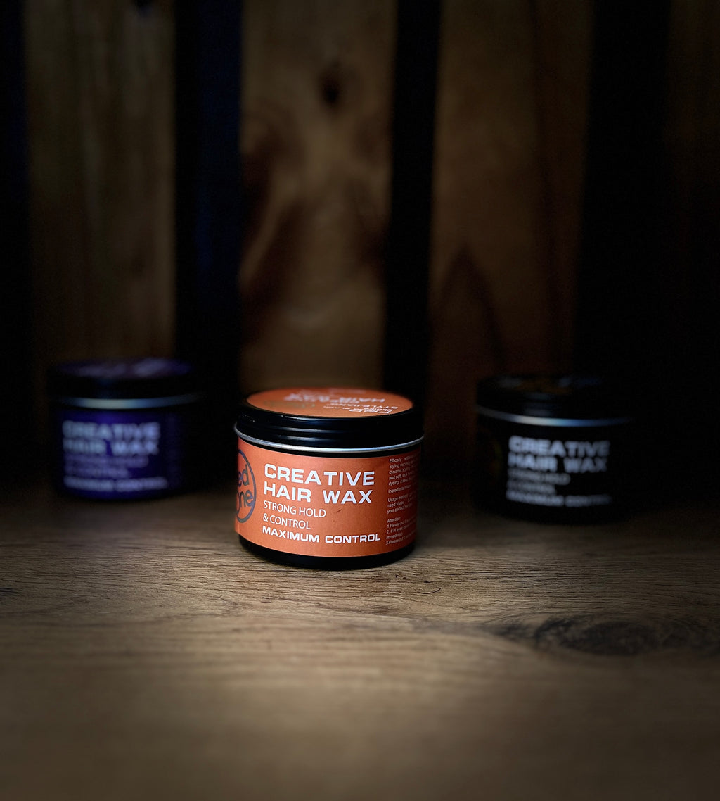 Creative Hair Wax - Orange (High Shine)