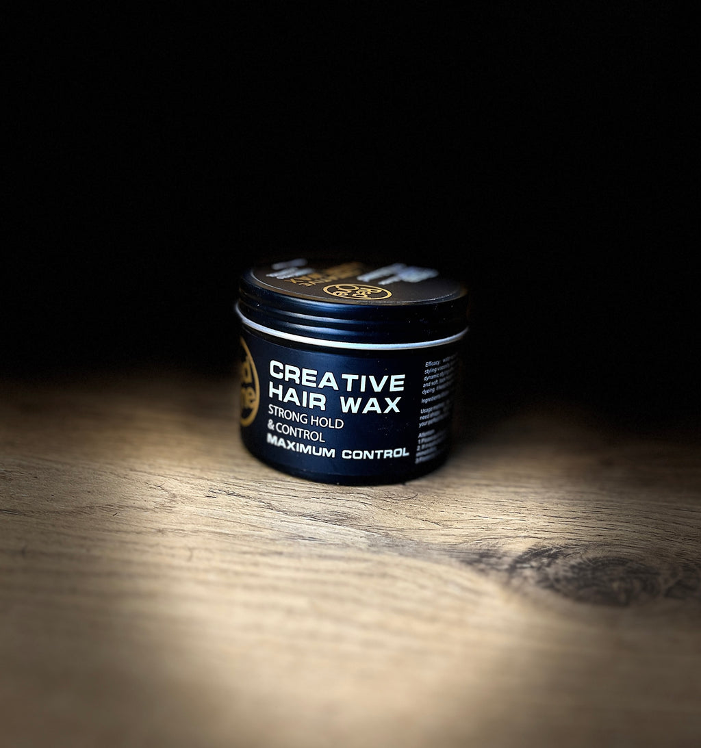 Creative Hair Wax - Black (Medium Shine)