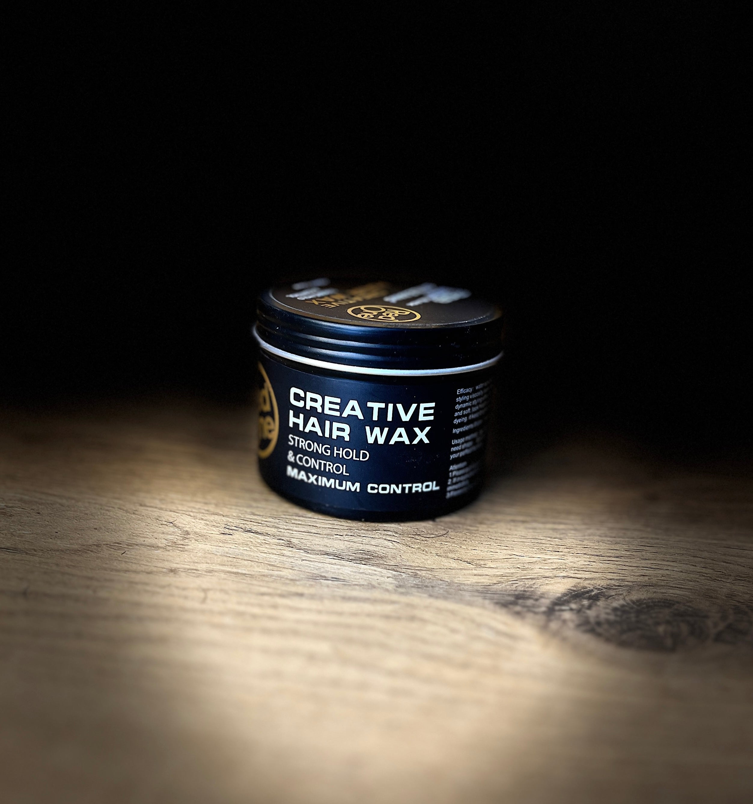 Creative Hair Wax - Black (Medium Shine)