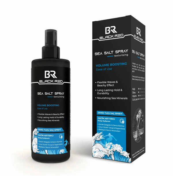 Black Red Sea Salt Texturizing Spray