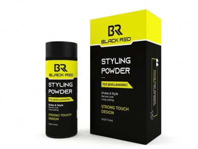 Black Red Styling Powder Strong Touch