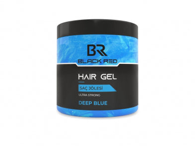 Black Red Hair Gel: Deep Blue