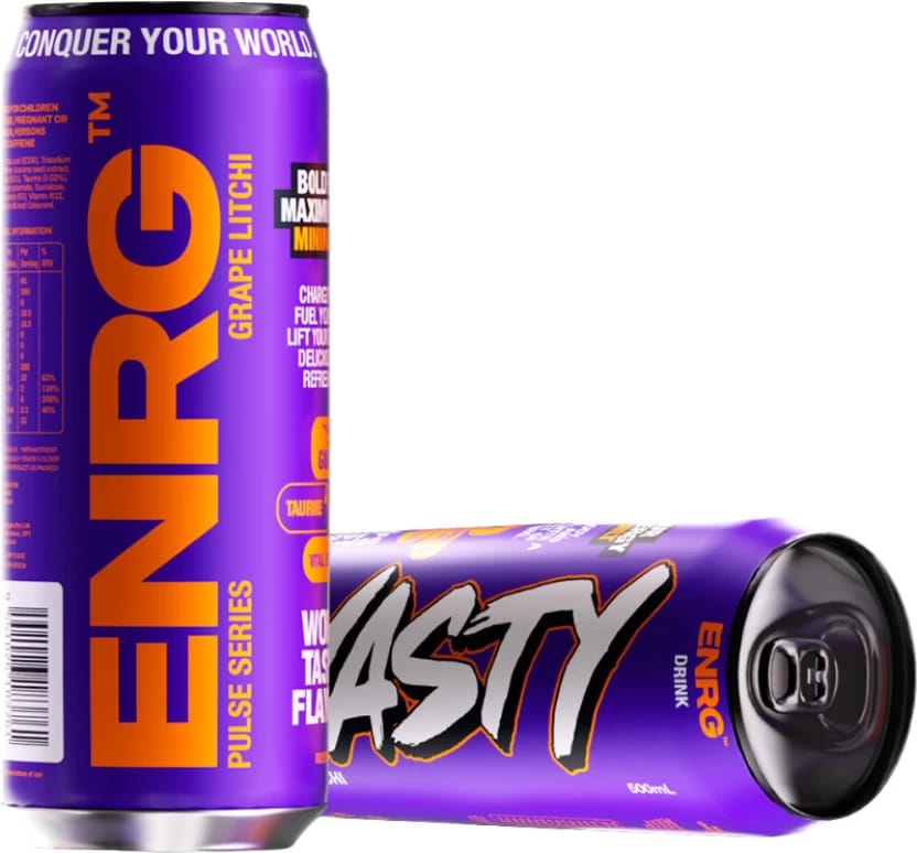 Grape Litchi Nasty Energy Drink