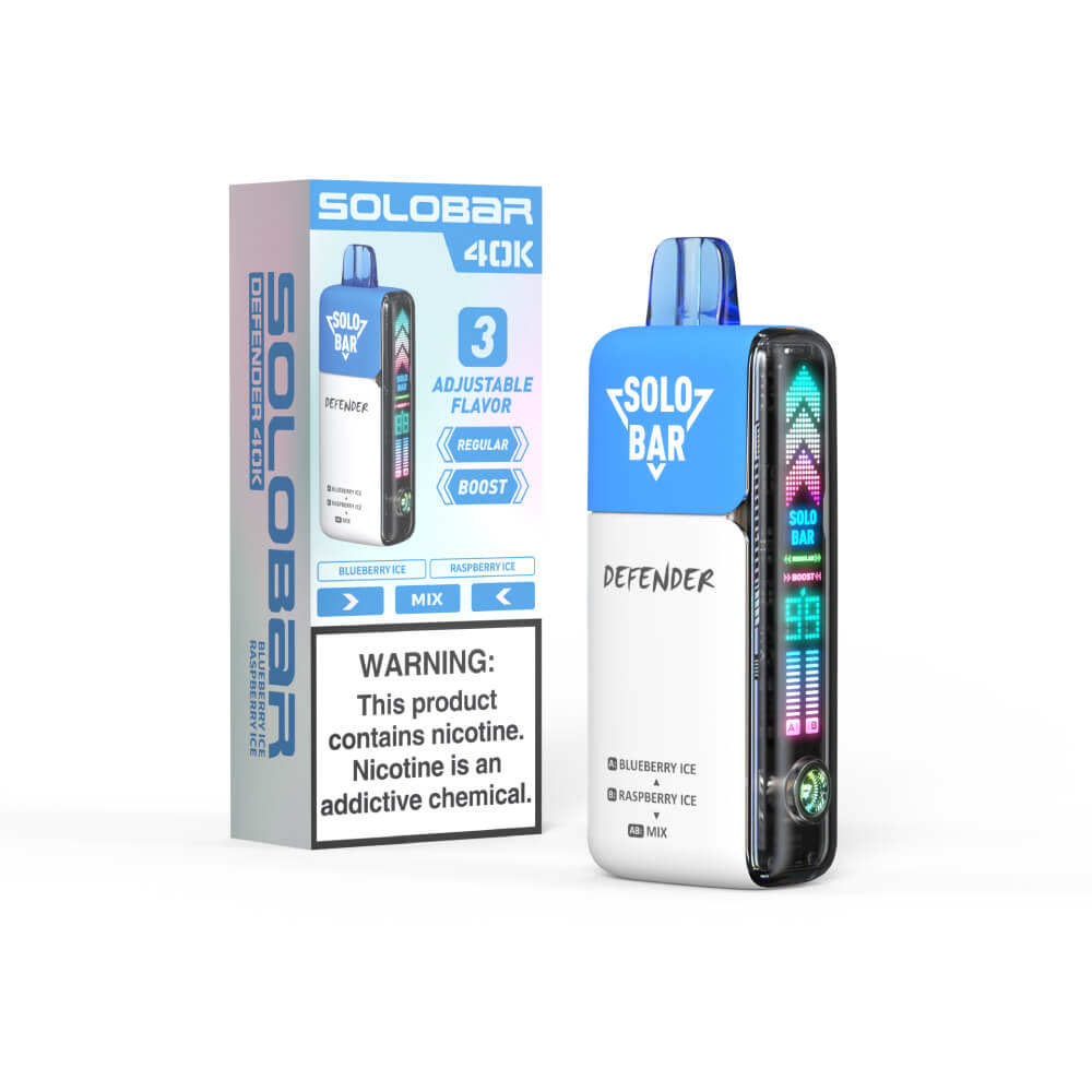 Solobar Blueberry Ice & Raspberry Ice 40K